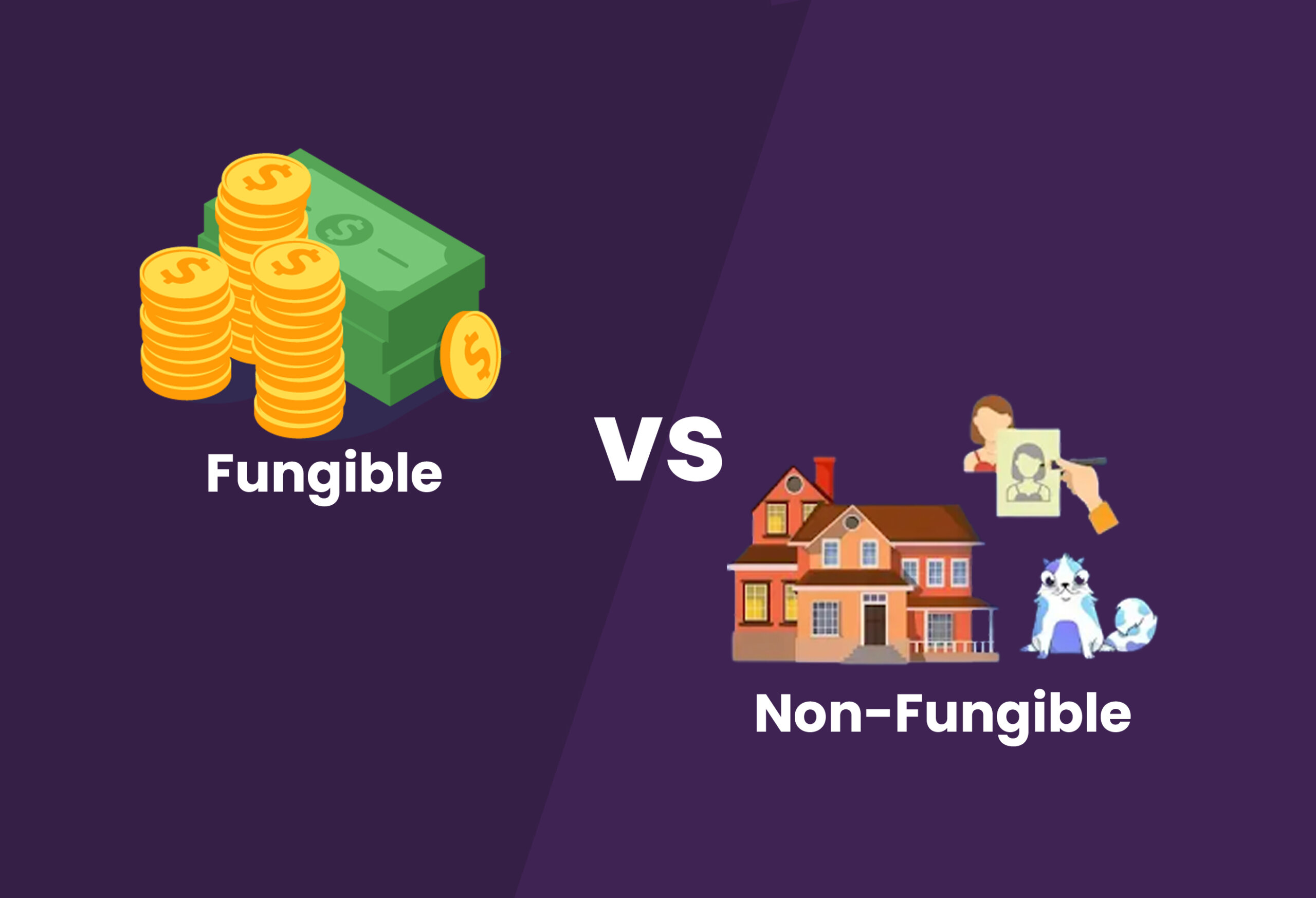 What Is NFT - Fungible VS Non-Fingible