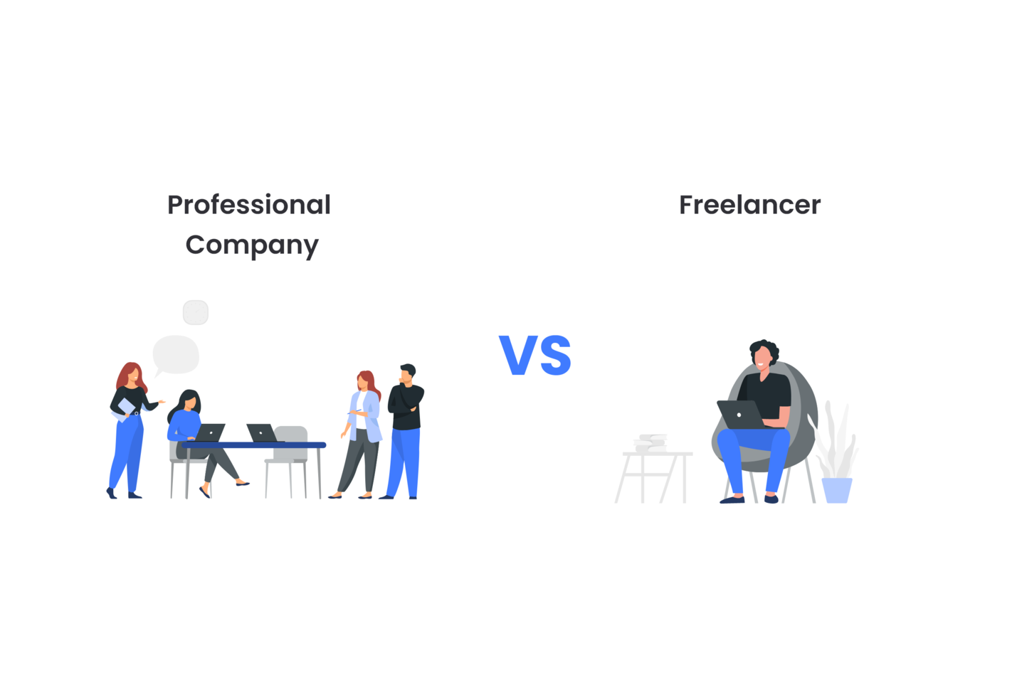 Mobile App Development Company vs Freelancer